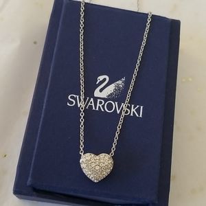 Swarovski heart pendant necklace